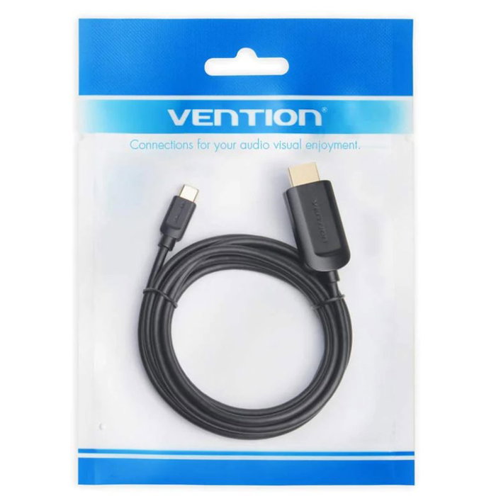 Vention Cable Conversor USB-C a HDMI 4K 1.5m Negro CGUBG Vention Cable Conversor USB-C a HDMI 4K 1.5m Negro CGUBG